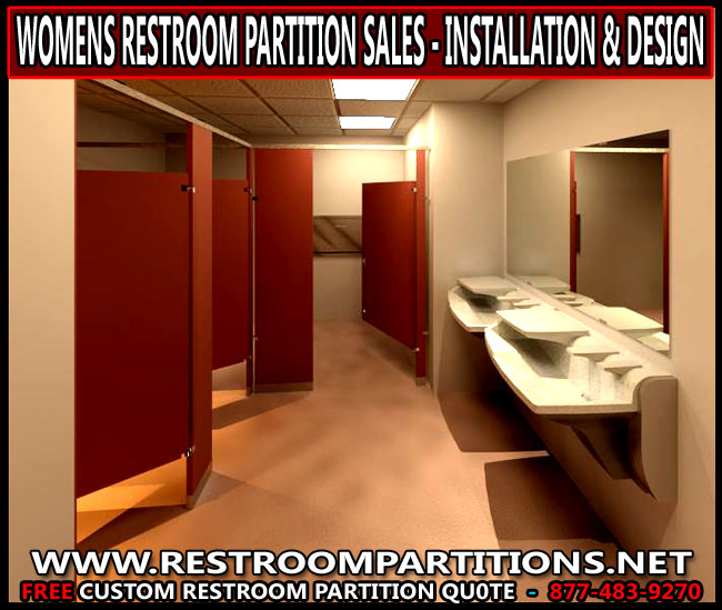 DIY Womens Rest Room Partition Sales Installation Design Kit For Sale At Cheap Discount Prices