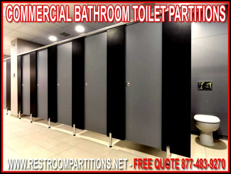 Affordable Commercial Bathroom Toilet Partitions Are Easy To Install
